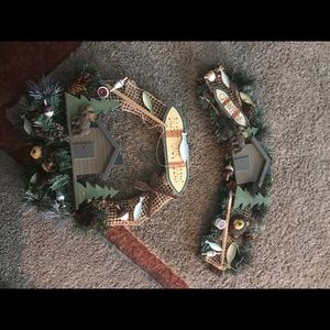 Rustic cabin wall hangings